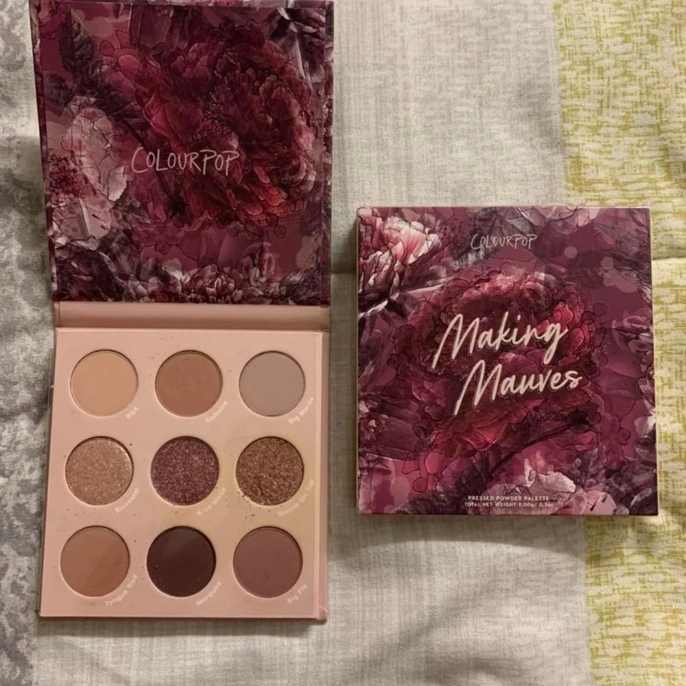 New! Colourpop Making Mauves Eyeshadow Palette